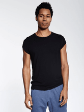 Load image into Gallery viewer, Deep Well Bamboo Fitted Yoga T-Shirt