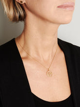 Load image into Gallery viewer, Yoga Bunny's Contour Necklace - Warrior II