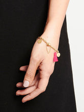 Load image into Gallery viewer, Yoga Bunny's Charm Bracelet - Silver