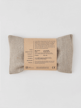Load image into Gallery viewer, Linen Eye Pillow - Navy Creatures