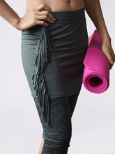 Load image into Gallery viewer, Gita Tube Yoga Skirt - Dark Olive