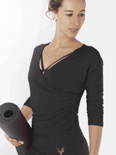 Load image into Gallery viewer, Yoga Top Indra - Anthracite