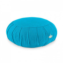 Load image into Gallery viewer, Zafu Meditation Cushion ZEN - Petrol Blue