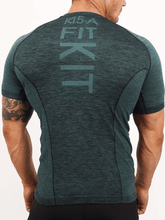 Load image into Gallery viewer, K Fit Kit - Evergreen Marl Yoga Tee