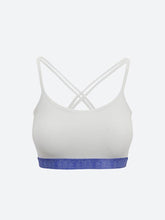 Load image into Gallery viewer, Cool Chakra Yoga Bra White