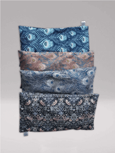 Load image into Gallery viewer, Scented Liberty Print Eye Pillow - Pink Feather