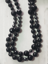 Load image into Gallery viewer, Strength Mala Necklace - Tourmaline, Onyx &amp; Hematite