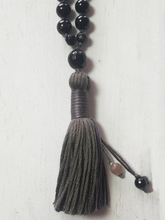 Load image into Gallery viewer, Strength Mala Necklace - Tourmaline, Onyx &amp; Hematite