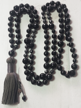Load image into Gallery viewer, Strength Mala Necklace - Tourmaline, Onyx &amp; Hematite