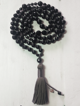 Load image into Gallery viewer, Strength Mala Necklace - Tourmaline, Onyx &amp; Hematite