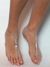 Load image into Gallery viewer, Camellia Barefoot Sandals Foot Jewellery