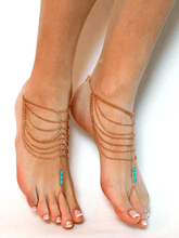Load image into Gallery viewer, Callista Barefoot Sandals Foot Jewellery