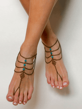 Load image into Gallery viewer, Calla Barefoot Sandals Foot Jewellery