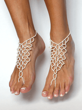Load image into Gallery viewer, Dahlia Barefoot Sandals Foot Jewellery