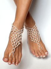 Load image into Gallery viewer, Dahlia Barefoot Sandals Foot Jewellery