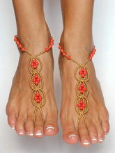 Load image into Gallery viewer, Amaryllis Barefoot Sandals Foot Jewellery