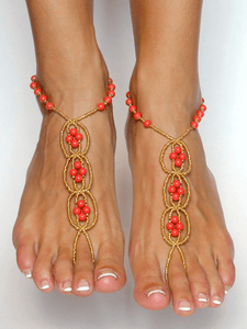 Amaryllis Barefoot Sandals Foot Jewellery