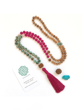 Load image into Gallery viewer, Bougainvillia Mala Necklace