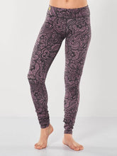 Load image into Gallery viewer, Bhaktified Yoga Leggings Anjali - Jungle Orchid