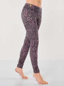 Bhaktified Yoga Leggings Anjali - Jungle Orchid