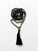 Load image into Gallery viewer, Lava &amp; Dalmatian Jasper Mala