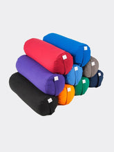 Load image into Gallery viewer, Organic Cotton Buckwheat Bolster - Red
