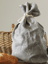 Load image into Gallery viewer, Hand Printed Linen Bread Bag - Hedgerow Collection