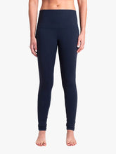 Load image into Gallery viewer, High Waisted Classic Yoga Leggings - Navy