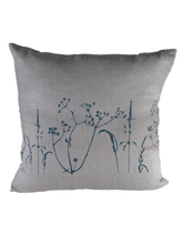 Load image into Gallery viewer, Hand Printed Linen Cushion - Hedgerow Collection
