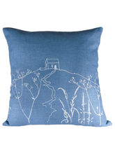 Load image into Gallery viewer, Hand Printed Linen Cushion - Rame Head Collection