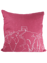Load image into Gallery viewer, Hand Printed Linen Cushion - Rame Head Collection