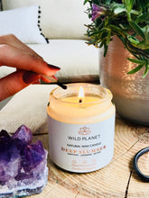 Load image into Gallery viewer, Deep Slumber - Crystal Infused Candle Jar with Amethyst