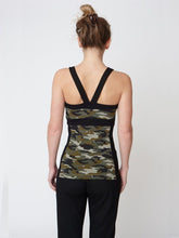 Load image into Gallery viewer, Divine Cami - Camouflage and Black