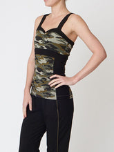 Load image into Gallery viewer, Divine Cami - Camouflage and Black