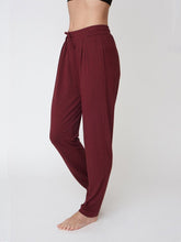 Load image into Gallery viewer, Drawstring Pants - Claret