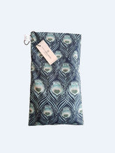 Load image into Gallery viewer, Scented Liberty Print Eye Pillow - Blue Feather