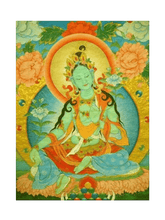Load image into Gallery viewer, Tara Mantra Pendant - Silver