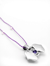 Load image into Gallery viewer, Third Eye Chakra with Amethyst Pendant - Silver
