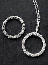 Load image into Gallery viewer, Kali Mula Mantra Pendant - Silver