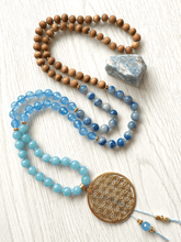 Load image into Gallery viewer, Flower of Life Mala Necklace