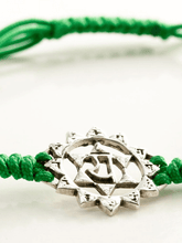 Load image into Gallery viewer, Heart Chakra Bracelet - Green