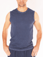 Load image into Gallery viewer, Ganesh Men's Yoga Tank - Indigo