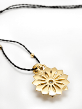 Load image into Gallery viewer, Crown Chakra with Quartz Pendant - Gold