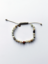 Load image into Gallery viewer, Matte Amazonite &amp; Rudraksha Mala Bracelet