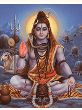 Load image into Gallery viewer, Shiva Mantra with Loop Pendant - Silver