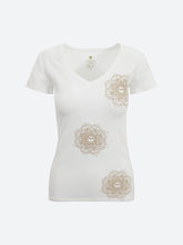 Load image into Gallery viewer, Indian Motif Tee White