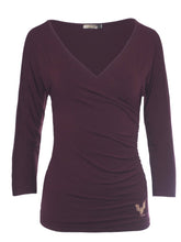 Load image into Gallery viewer, Yoga Top Indra - Mystic Red