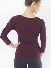 Load image into Gallery viewer, Yoga Top Indra - Mystic Red