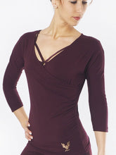 Load image into Gallery viewer, Yoga Top Indra - Mystic Red