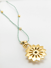 Load image into Gallery viewer, Heart Chakra with Peridot Pendant - Gold